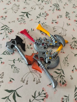 Playmobil Hachas de Juguete (3 uds)