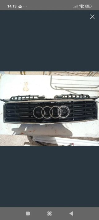 Parrilla Audi Cromada Negra