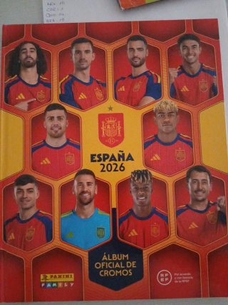 Álbum Cromos Panini España 2026