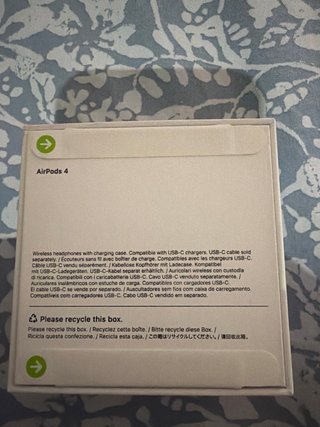 Airpods 4 sin destapar
