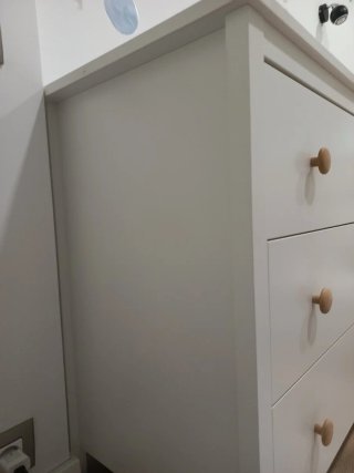 Cómoda blanca 3 cajones Ikea