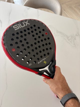 Pala Pádel Siux Electra 2026 Pro Roja/Negra