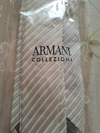 Cravatta Armani Collezione Beige