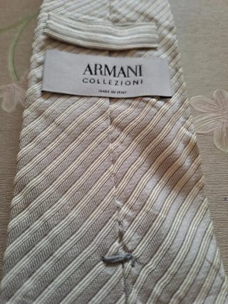 Cravatta Armani Collezione Beige