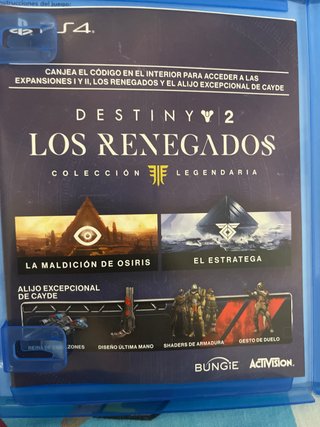 Destiny 2: Los Renegados COLECCION LEGENDARIA PS4