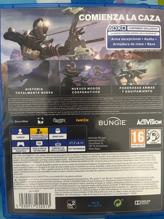 Destiny 2: Los Renegados COLECCION LEGENDARIA PS4