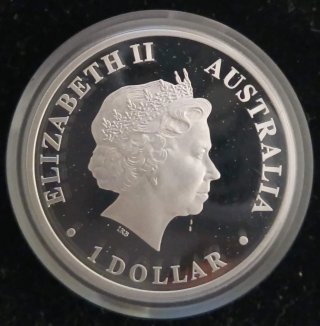 Onza Plata Wombat Perth Mint 2010