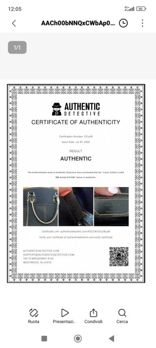 Louis Vuitton Lockit Suhali Nera