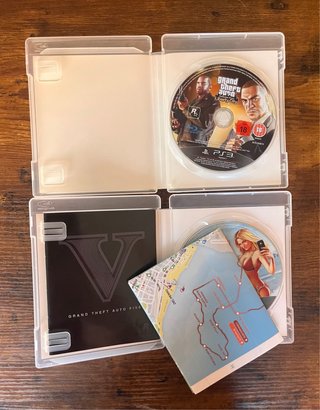 Lote 6 Giochi PS3 Rockstar (GTA, Red Dead...)