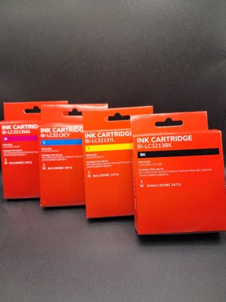 Pack 4 Tintas Brother LC3213 (C,M,Y,BK)