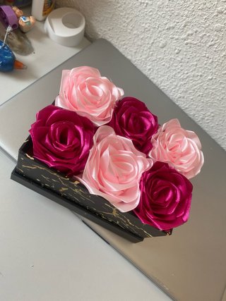 Flores hechas a mano
