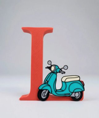Inicial 3D personalizada