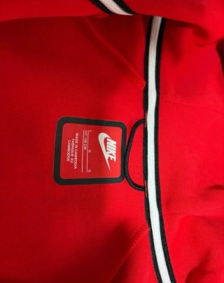 Conjunto Nike Tech Fleece Rojo