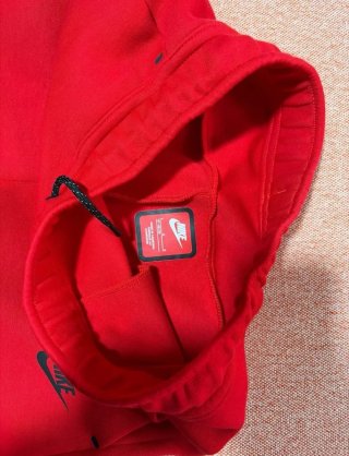 Conjunto Nike Tech Fleece Rojo