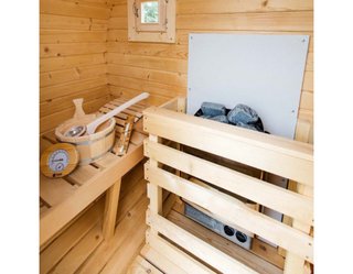 Sauna de barril