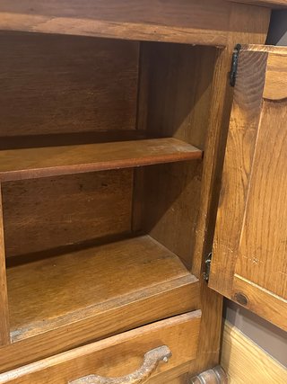 Mueble de madera para entrada