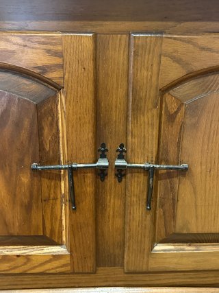 Mueble de madera para entrada
