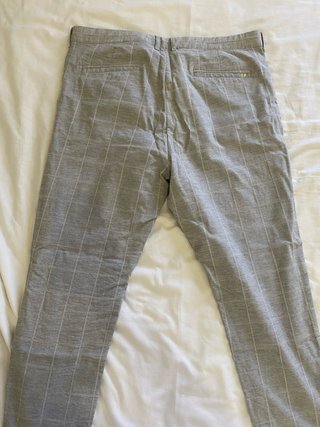 Pantalón de cuadros Zara Talla 46