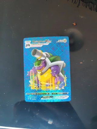 Carta Pokemon Metagross VMAX 490 HP ultra rare