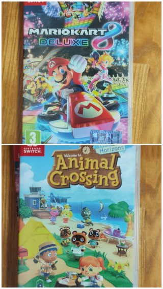 Nintendo Switch+Dock+7 Giochi+2 Controller