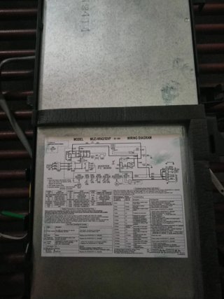 Placa base Mitsubishi unidad exterior aire acondic