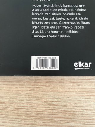 Kale gorrian - Robert Swindells (Elkar)