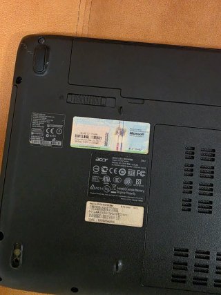 Portátil Acer Aspire 5737z