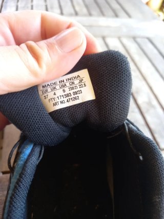 Zapatillas Trekking Salomon Azul