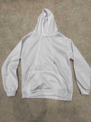 Sudadera Shein Blanca Talla S
