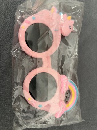 Occhiali da sole per bambini con unicorno e arcobaleno