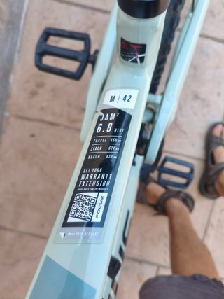 Bicicleta Eléctrica Focus Jam2 6.8 Nine Talla M