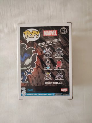 Funko Pop Venom Mayhem 676 Glows in the Dark