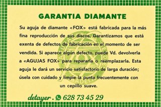 Cápsula y Aguja Tocadiscos