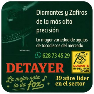 Cápsula y Aguja Tocadiscos