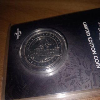 Moneda Jurassic Park 25 Aniversario Edición Limita