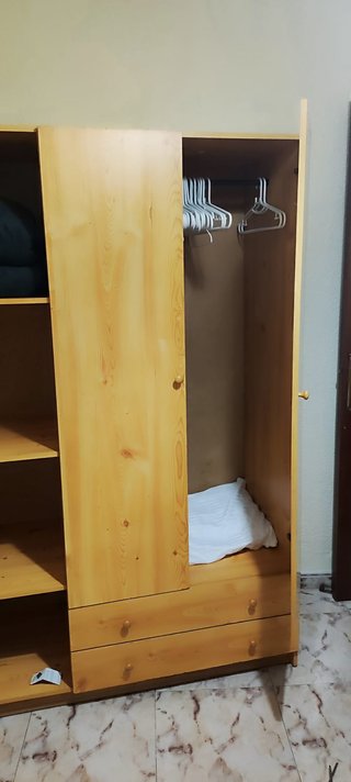 Armario 3 puertas madera