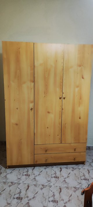 Armario 3 puertas madera