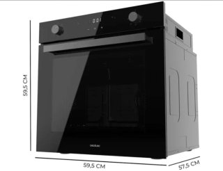 Horno Cecotec bolero M226001 glass black A/OFERTA
