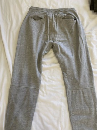 Pantalón Jogger Gris Bershka Talla L