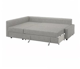 Sofá Cama Chaislongue FRIHETEN Gris claro