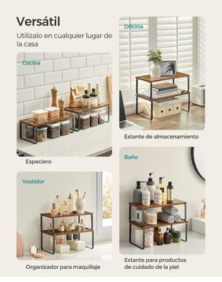 Estantería de Almacenamiento - Juego de 2