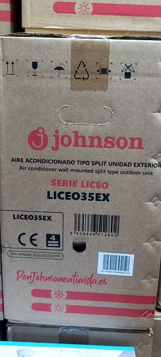 Aire Acondicionado Johnson Lote 10 Unidades