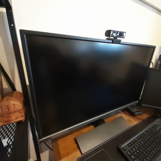 Monitor BenQ EW3270U 4K HDR 32 Nero/Grigio
