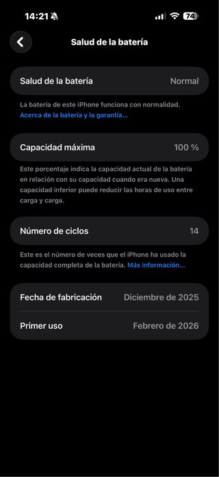 iPhone 17 Pro Max 256GB Blanco