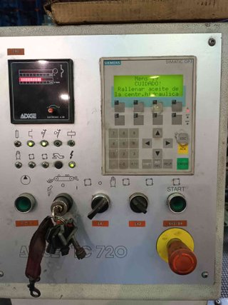 CORTADORA TUBOS ADIGE TC 720 con ALIMENTADOR