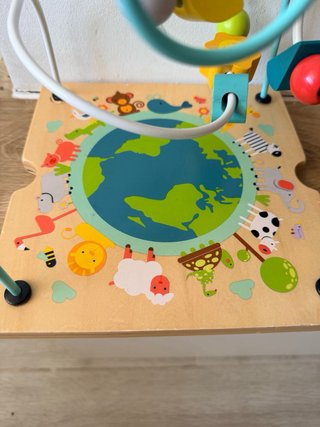 Laberinto de motricidad de madera Montessori educa