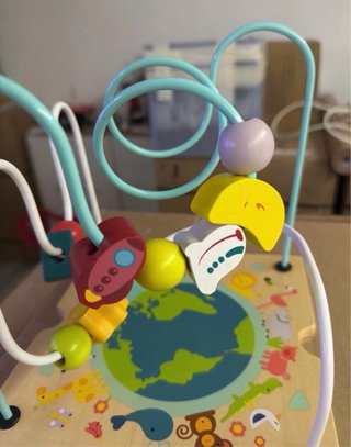 Laberinto de motricidad de madera Montessori educa
