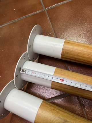 3 Patas Madera Mesa Hilver