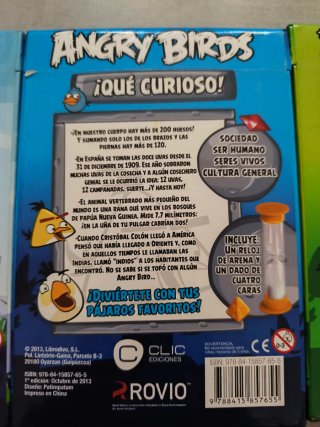Giochi da tavolo Angry Birds