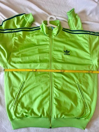 Giacca Adidas Verde Lime Taglia L